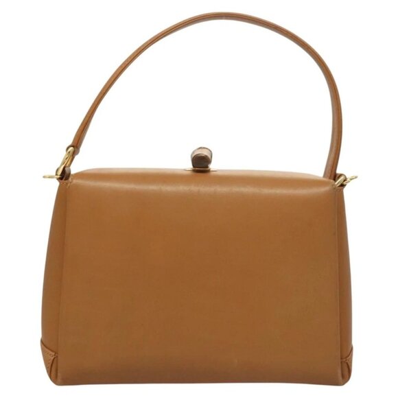 GUCCI Bamboo Hand Bag Leather Brown Gold 000 26 0175 Auth 127876 - Picture 2 of 16